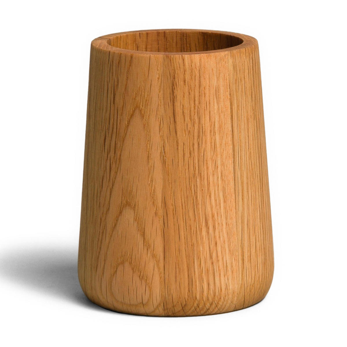 ZAHNBÜRSTENHALTER OAK - Braun, Holz (8/10.5/8cm) - MÖVE