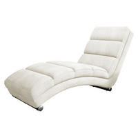 RELAXLIEGE Holiday - Chromfarben/Ecru, Holz/Textil (62/84/180cm) - MIRJAN24