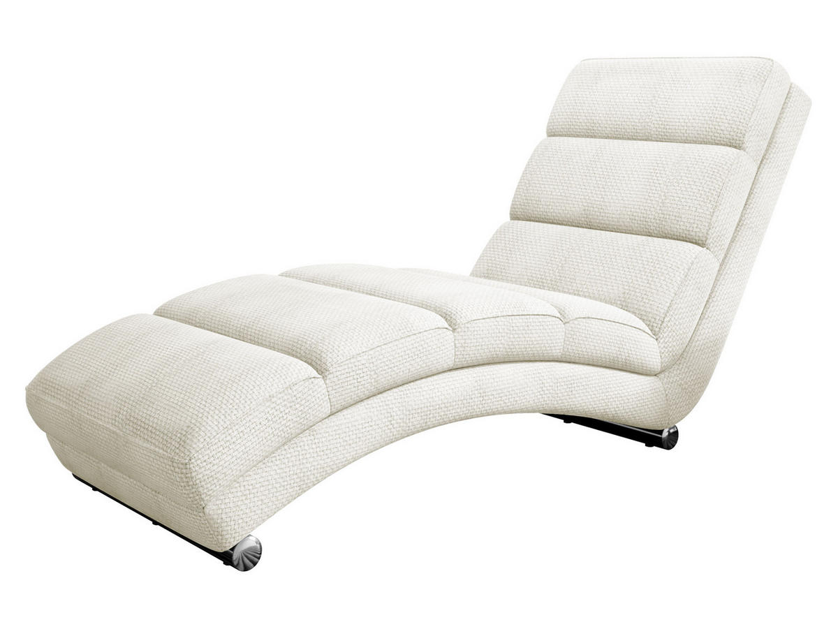 RELAXLIEGE Holiday - Chromfarben/Ecru, Holz/Textil (62/84/180cm) - MIRJAN24