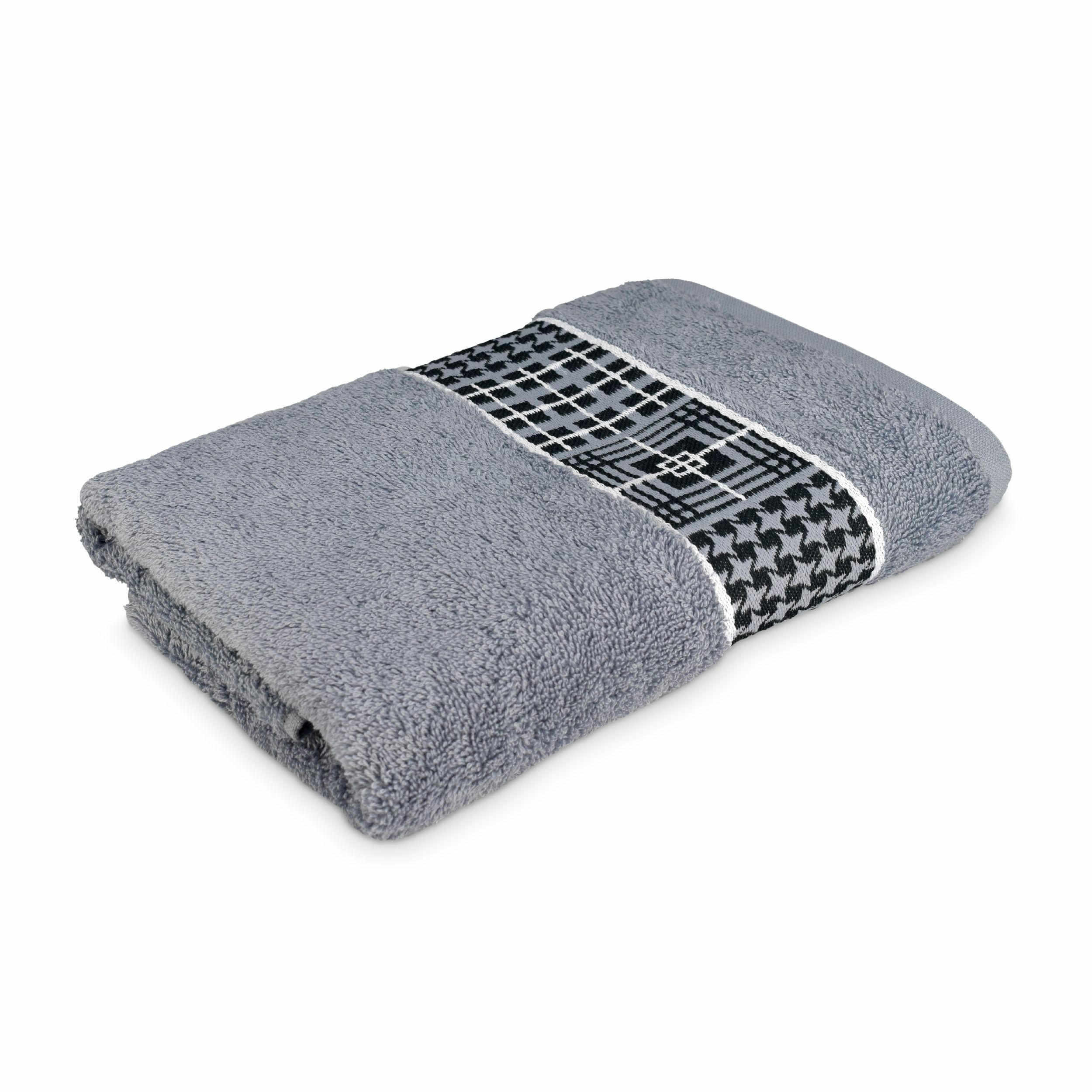 HANDTUCH FJORD - Graphitfarben/Grau, Textil (50/100cm) - Möve for Frottana