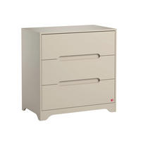 KINDERKOMMODE Ova Beige - Beige, Holzwerkstoff (88.5/89.5/52cm) - Petits-meubles