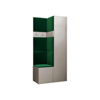 GARDEROBEN-SET Orion XXIV - Kaschmir/Grün, Holzwerkstoff/Kunststoff (82/186/46cm) - MIRJAN24