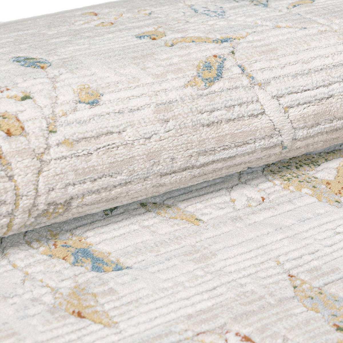 KOBEREC Alin Noble Mazovia 200x300cm Béžový Krémový Rostlinný Krátký Vlas - béžová, textil (200/300cm) - Mazovia
