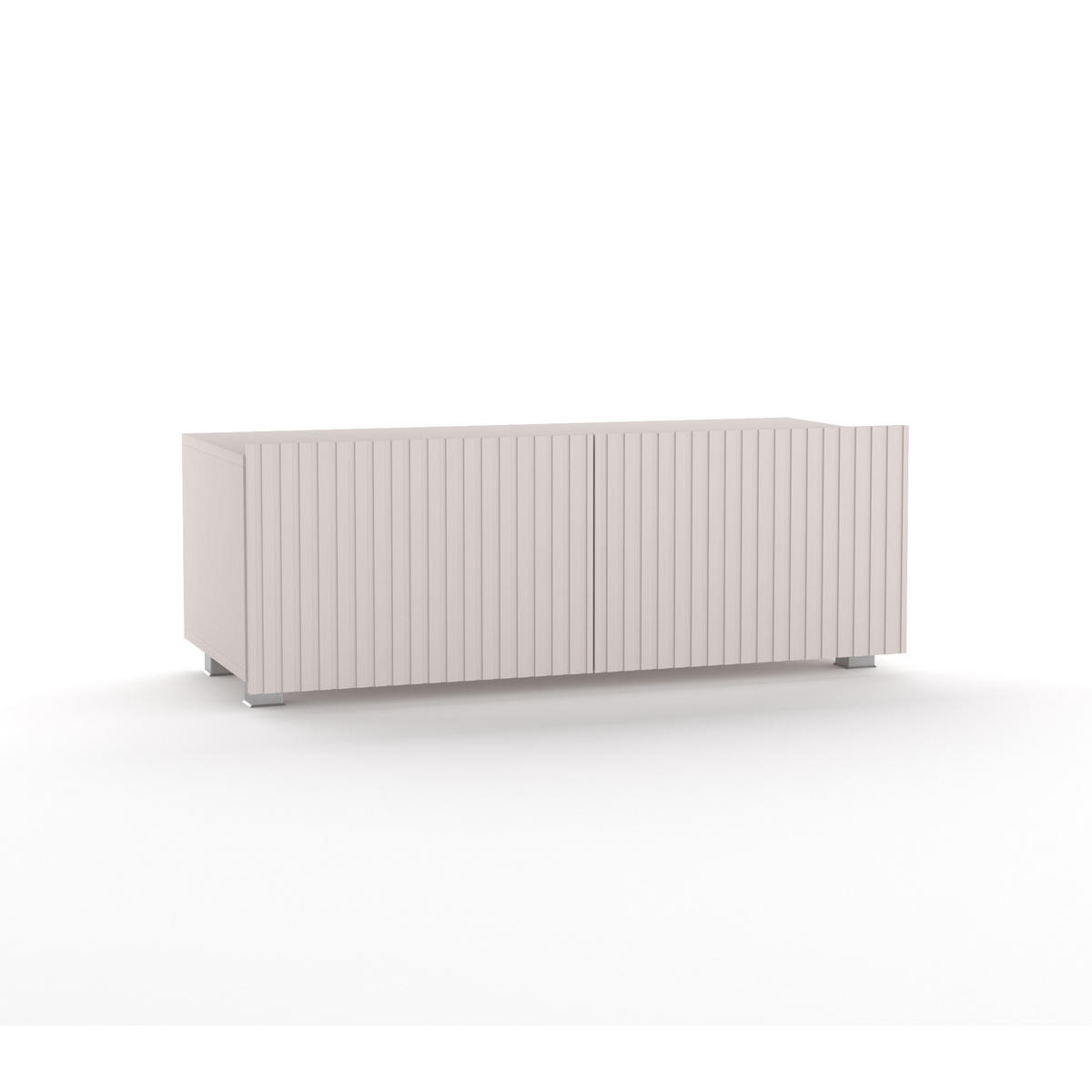 LOWBOARD Kavell mit 2 Türen, 100 cm, stehend/hängend, kaschmir - Kaschmir, Holzwerkstoff (100/37.5/43cm) - Beautysofa