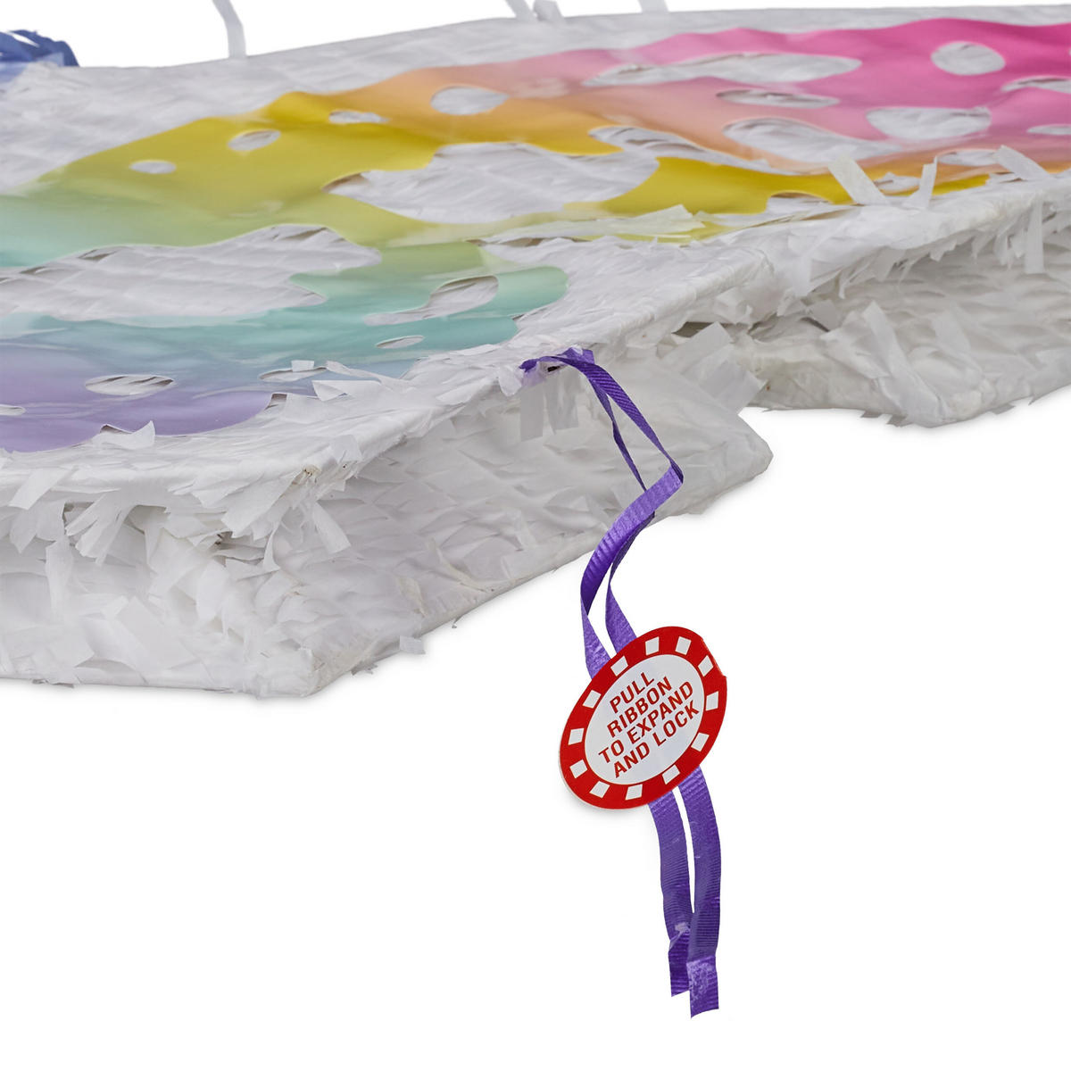 PINATA - Multicolor, Papier/Wellpappe (58/48/10cm) - Relaxdays