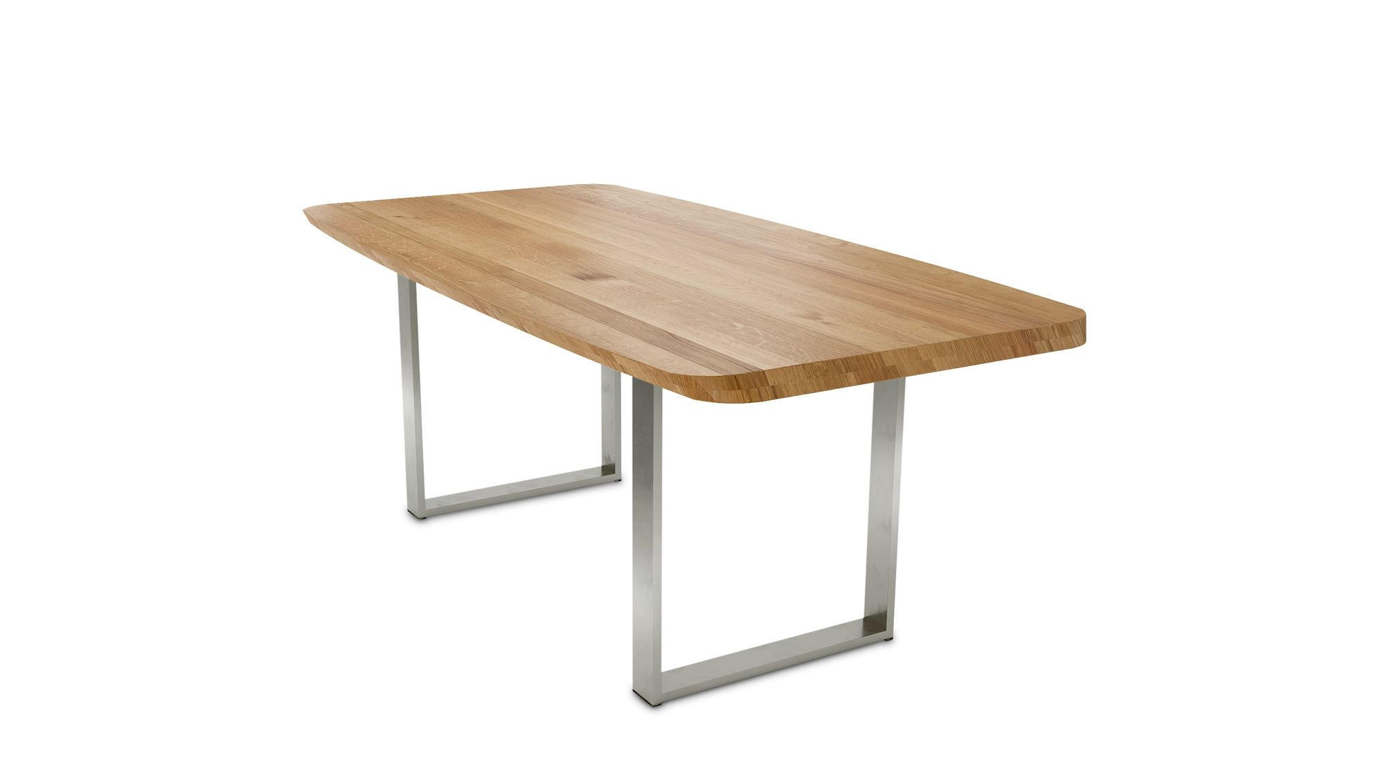 58aufmkessel Massivholztisch Wildeiche 74x90x180 cm