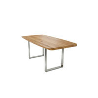 MASSIVHOLZTISCH Danette 5 180x74x90 Esszimmertisch Wildeiche geölt - Wildeiche, Holz (180/74/90cm) - 58aufmkessel