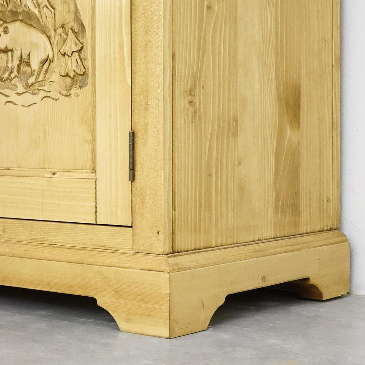 SIDEBOARD aus Massivholz JAGNA - Honig, Holz (153/85/46cm) - Seart
