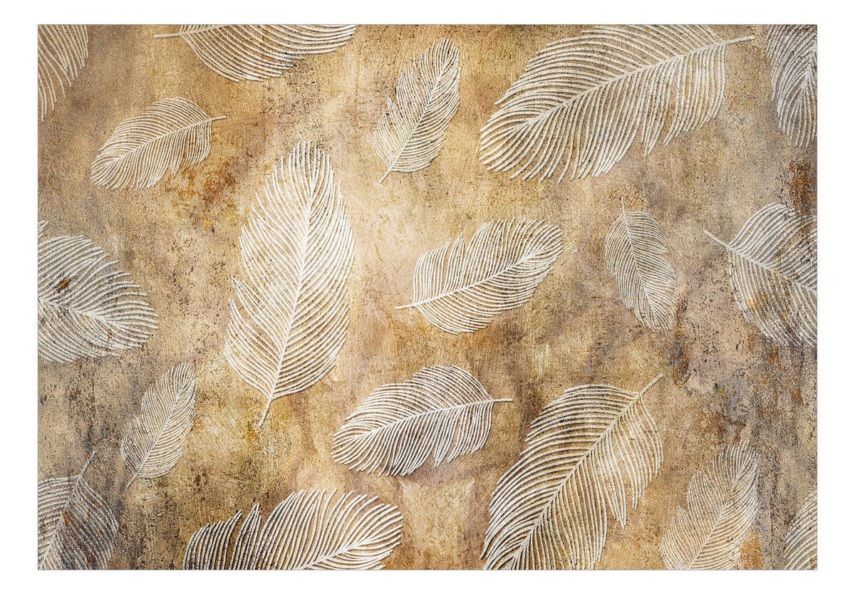 SELBSTKLEBENDE FOTOTAPETE 196/140 cm - Braun/Grau, Kunststoff/Textil (196/1cm) - KUNSTLOFT