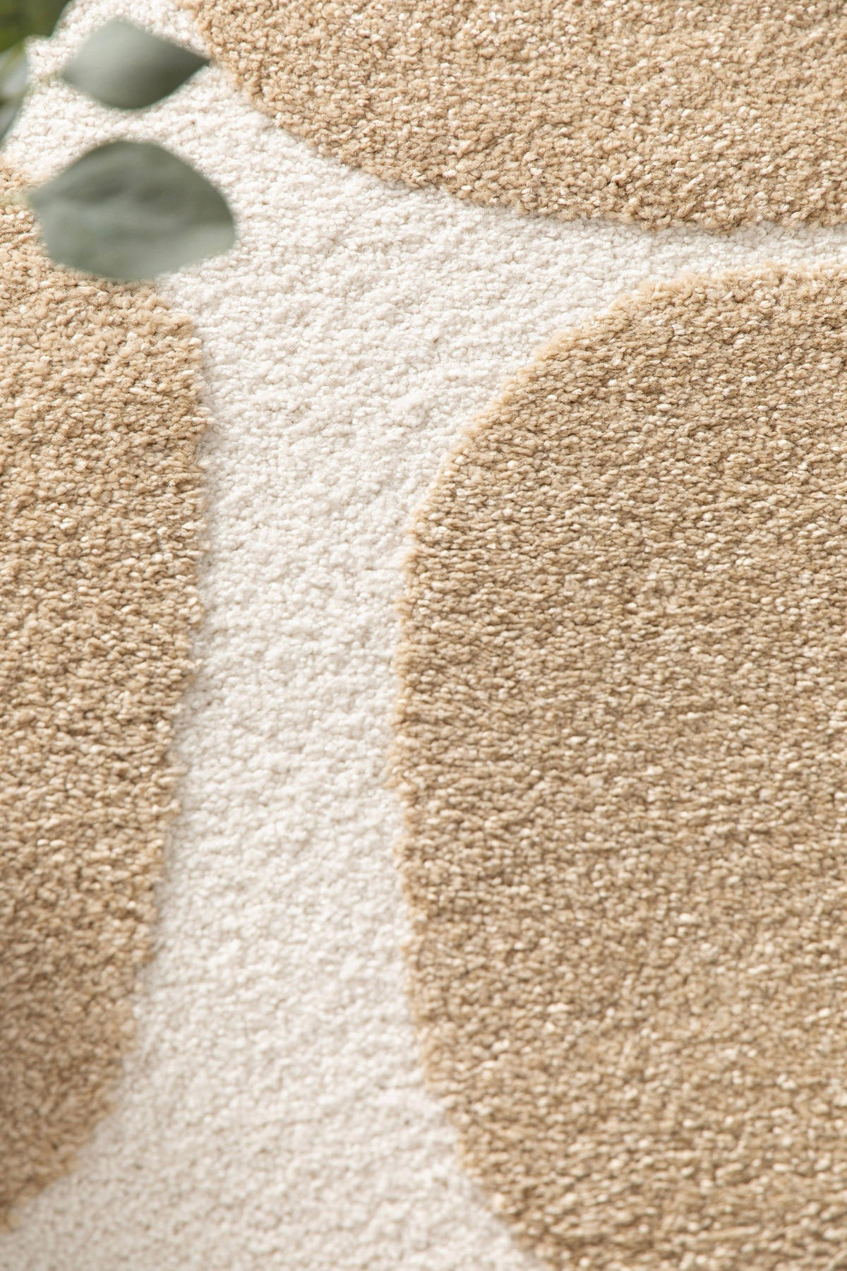TEPPICH sehr weich mit Relief-Effekt bruin - Braun, Textil (120/170cm) - AFK Living
