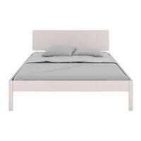 MASSIVHOLZBETT Ammer, in Weiß, 160x200 - Weiß, Holz/Buchenholz (160/200cm) - Visby
