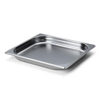 EDELSTAHL SCHUBLADE für Schneidebrett, 35.5 x 32.5 cm - Silberfarben, Metall (13/14cm) - Continenta