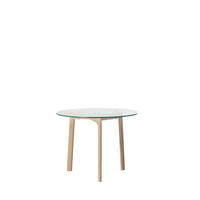 COUCHTISCH FESTER Eyre Durchsichtig 60 cm x 45 cm - Transparent, Glas (60/60/45cm) - Klast Home