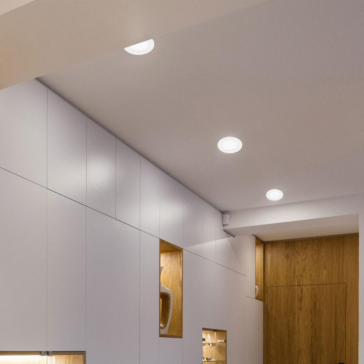 LED EINBAUSTRAHLER PREMIUM LINE Weiß - Weiß, Metall (12/2/12cm)