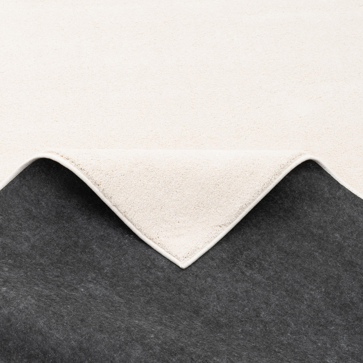 LUXUS SOFT-VELOURS TEPPICH VERONA - Creme, Textil (120/170cm) - Pergamon