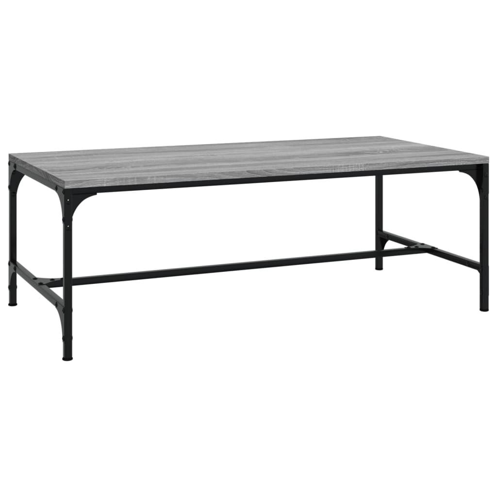 COUCHTISCH Grau Sonoma 100x50x35 cm Holzwerkstoff - Grau, Holzwerkstoff (100/50/35cm) - furnicato