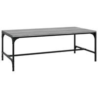 COUCHTISCH Grau Sonoma 100x50x35 cm Holzwerkstoff - Grau, Holzwerkstoff (100/50/35cm) - furnicato