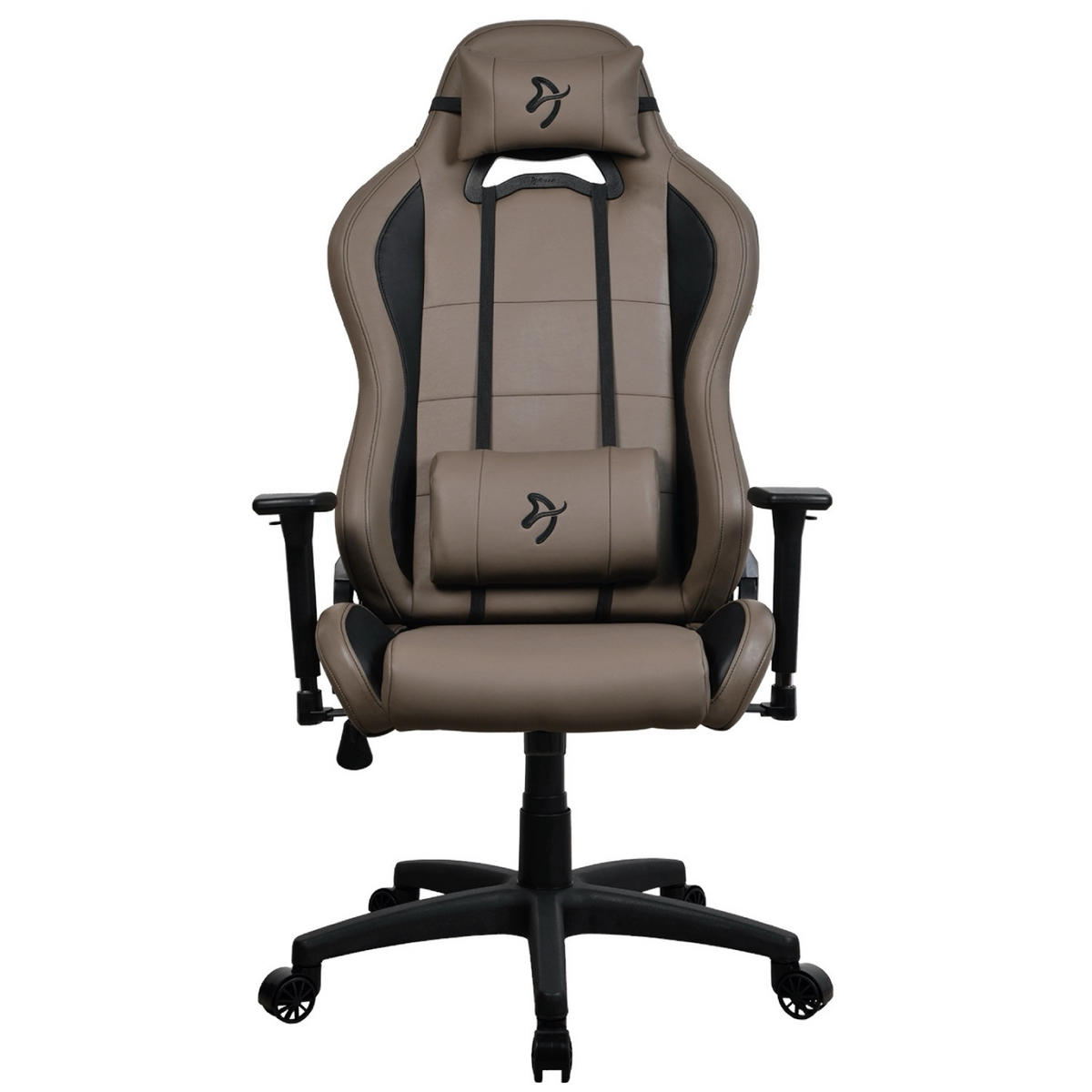 GAMINGSTUHL Torretta SoftPU™ Braun - Schwarz/Braun, Kunststoff/Metall (70/135/50cm) - Arozzi