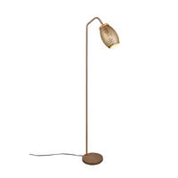 STEHLAMPE BIDAR - Braun - 22/22/147 cm - Braun, Metall (22/22/147cm) - Trio Leuchten