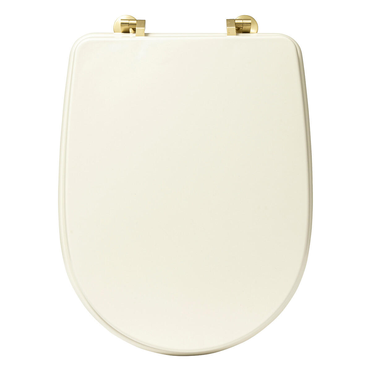 WC-SITZ Duo 49/36/4,5 cm - Beige, Kunststoff (36/4.5/49cm) - 5five Simply Smart