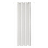 ÖSENVORHANG DOVE Blickdicht - Weiß, Textil (140/0.5/245cm) - Tom Tailor