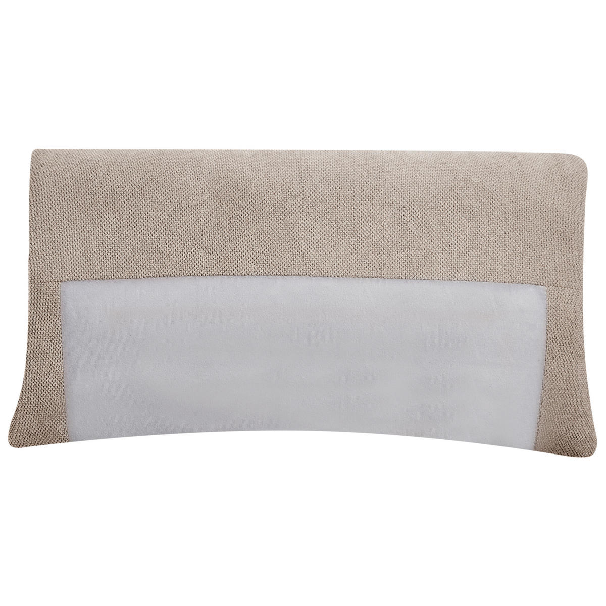 ČALOUNĚNÉ LEHÁTKO CHAISE LONGUE Látka Taupe Vizille - béžová/šedohnědá, textil (80/60/160cm) - Beliani