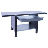 WERKBANK Buffalo Metal mit 1x Schublade HxBxT 83 x 180 x 73 cm Traglast 700 kg Anthrazit - Anthrazit, Metall (180/83/73cm) - PROREGAL