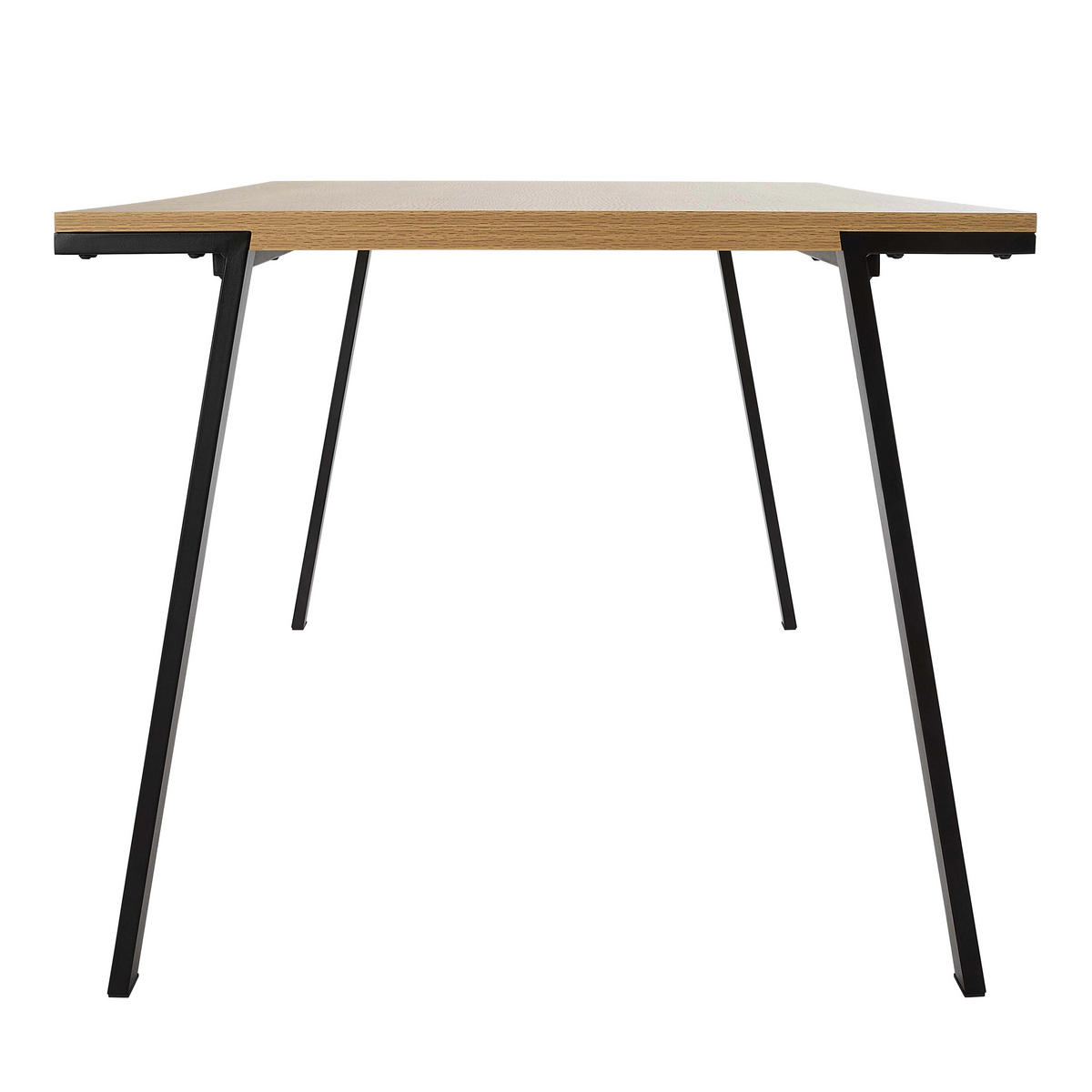 ESSTISCH 180 cm, Holz - Eichefarben, Holz (180/90/75cm) - Oviala