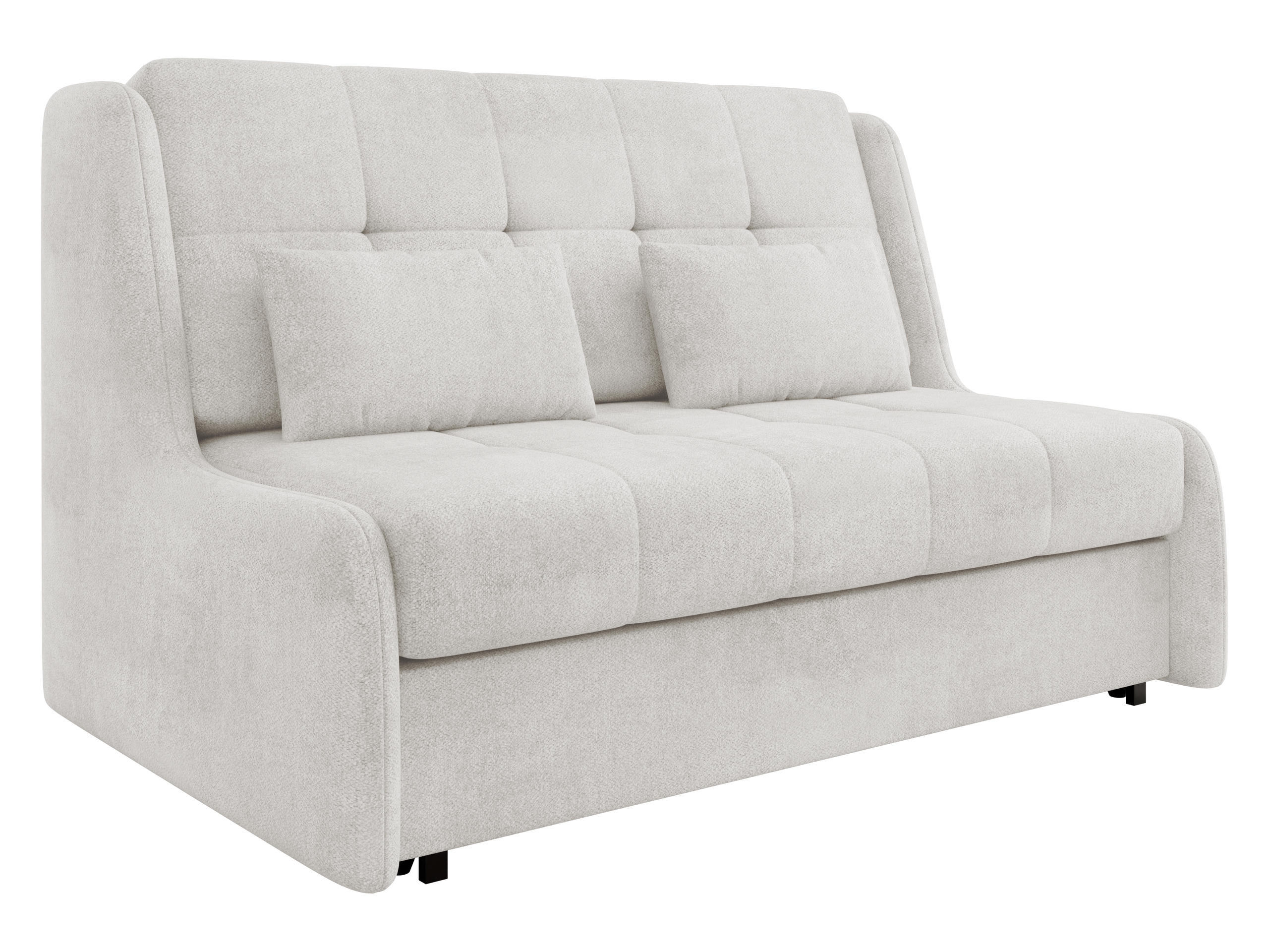 SCHLAFSOFA Viva Elite III - Schwarz/Naturfarben, Holz/Metall (146/85/98cm) - MIRJAN24