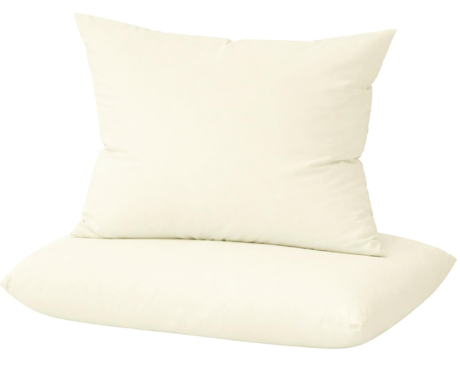 KISSENBEZUG Mako Satin 40x40 cm aus 100% Baumwolle, Kopfkissenbezug 40 x 40 im 2er Set - Creme - Champagner, Textil (40/40cm) - Carpe Sonno