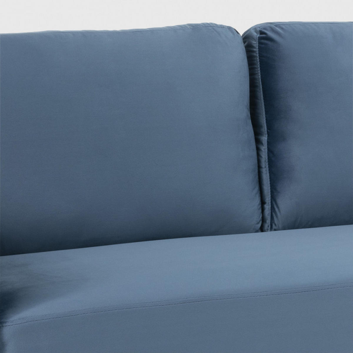 3-SITZER aus Portland-Stoff - Blau - Blau, Textil (175/86/75cm) - Pasmara