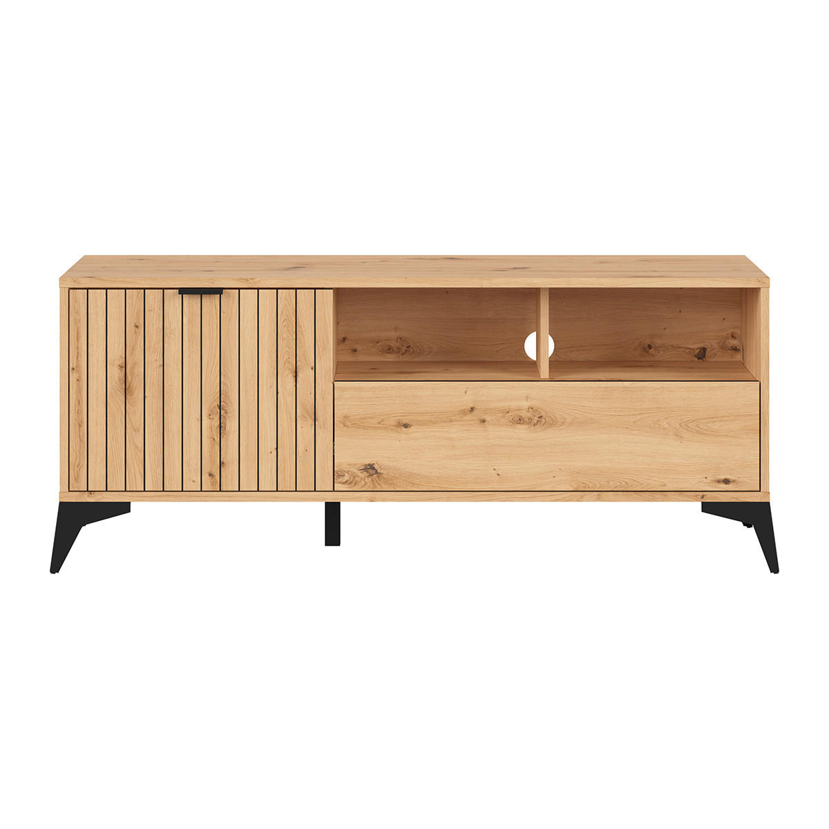TV-MÖBEL Mao Holz - Braun, Holzwerkstoff (135/56/41cm) - Petits-meubles