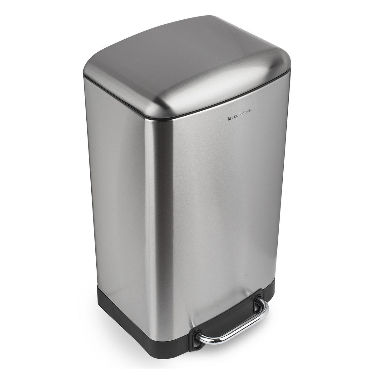 TRETMÜLLEIMER 30L - inox edition N°712 - Silberfarben, Metall (34/61.5/32.5cm) - Les Collectors