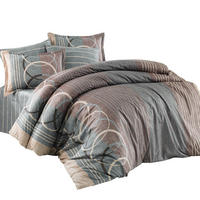 BETTWÄSCHE 6-teilig 135/200 cm HELEZON - Braun, Textil (135/200cm) - ROLFNERS