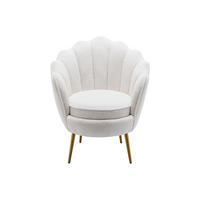SESSEL mit gerader Rückenlehne - 1 Person - Stoff - Weiß - - Weiß, Textil (76/88/73cm) - Vente-Unique
