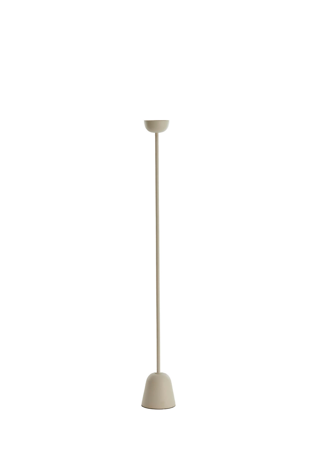 KERZENSTÄNDER Ofelia - Weiß - 12/12/100 cm - Weiß, Metall (12/100/12cm) - Light & Living