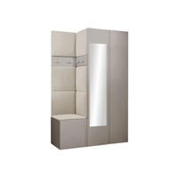 GARDEROBEN-SET Orion XXVI - Kaschmir/Beige, Holzwerkstoff/Kunststoff (116/186/46cm) - MIRJAN24