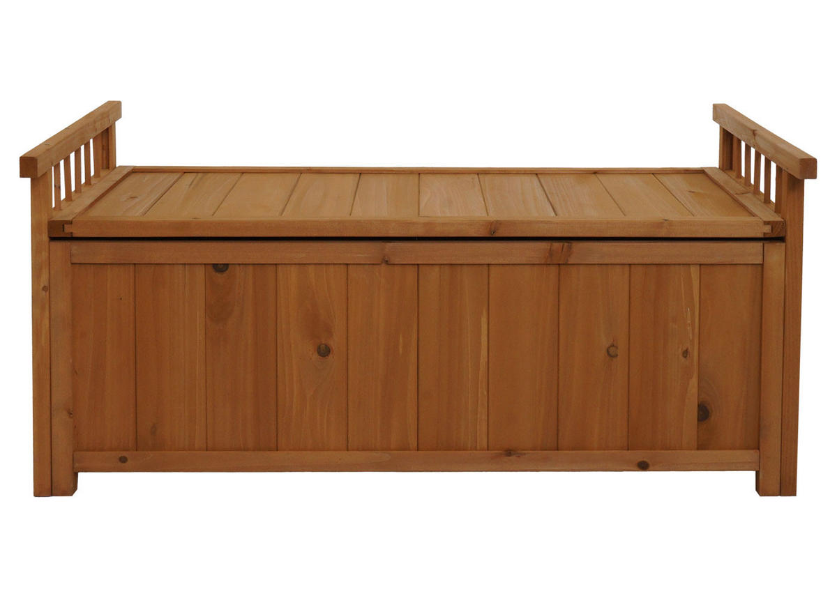 KISSENBOX HxBxT 53x108x60cm Tanne Holz natur - Braun, Holz (108/53/60cm) - PROREGAL