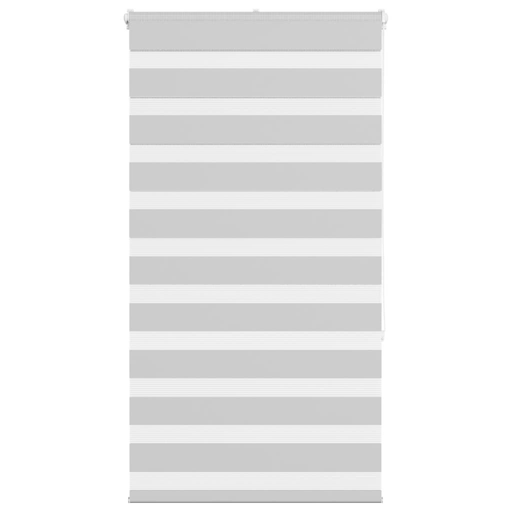 DOPPELROLLO 80/150 cm Stoffbreite 75,9 cm aus Polyester Hellgrau - Hellgrau, Textil (80/150cm) - vidaXL