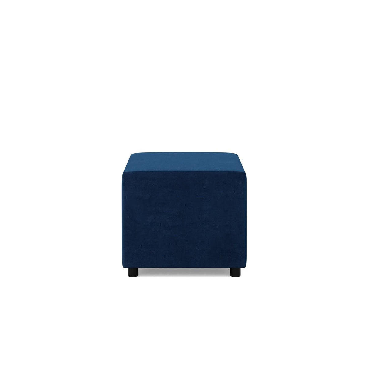 SITZPOUF 50 X 50 NEO, Dunkelblau - Dunkelblau, Textil (51/40/51cm)