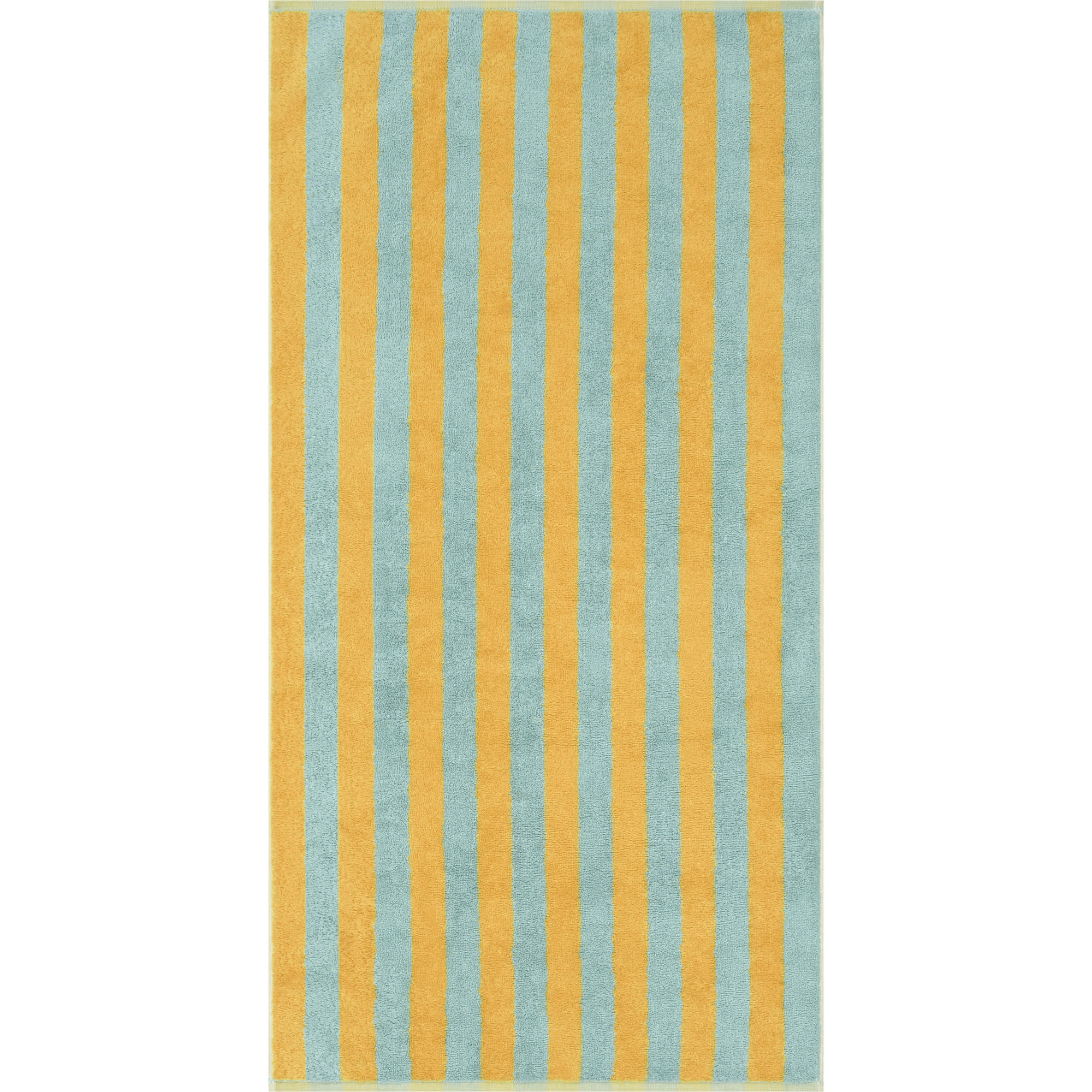 HANDTÜCHER BOLD STREIFEN 6277 MINT/GELB - 45 - Gelb, Textil (50/100cm) - Cawoe