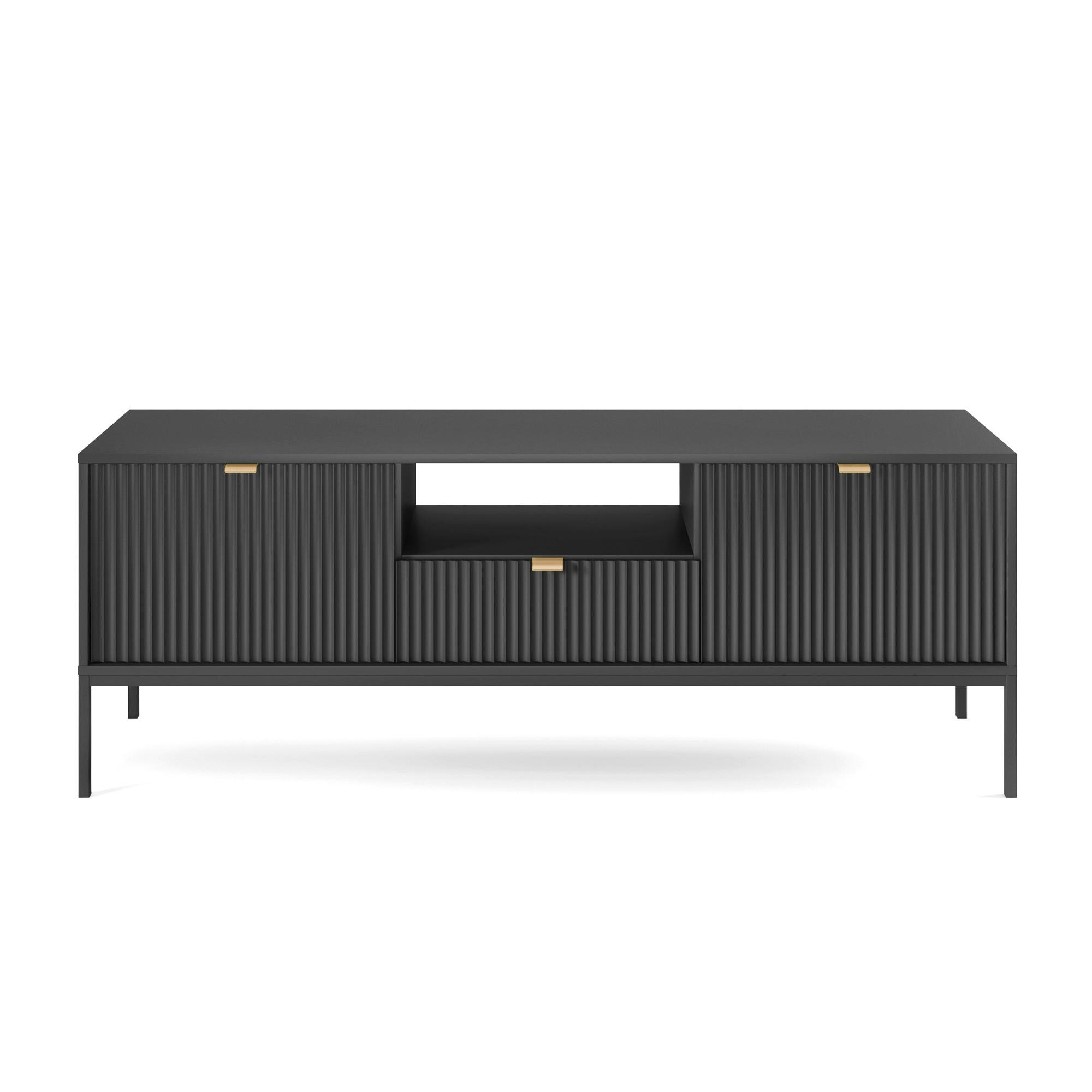 Selsey TV stolek Vellore černý 154/56/39 cm
