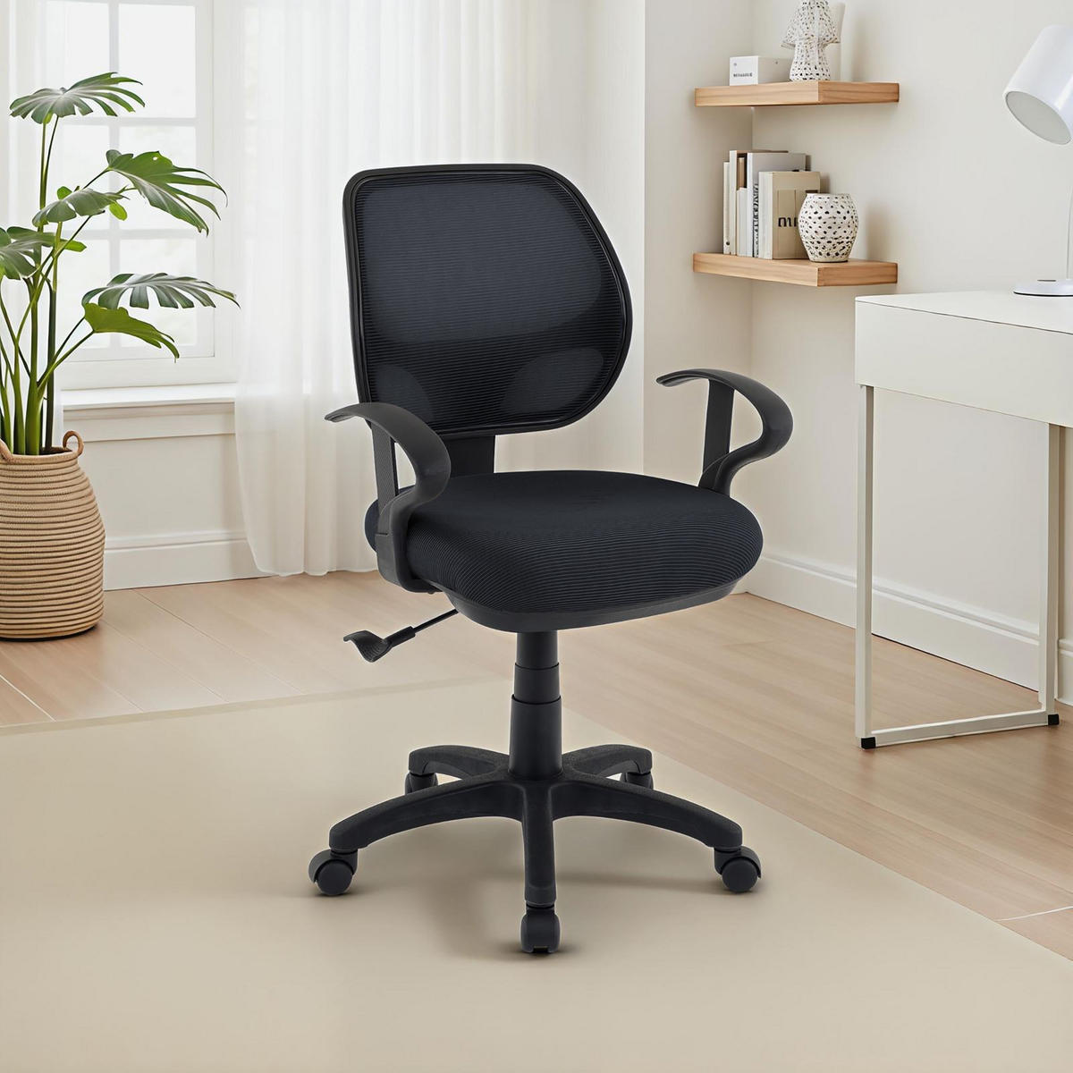 POLSTERBETT PATERNA 180X200 CM - Schwarz, Textil (58/97/58cm) - IDIMEX