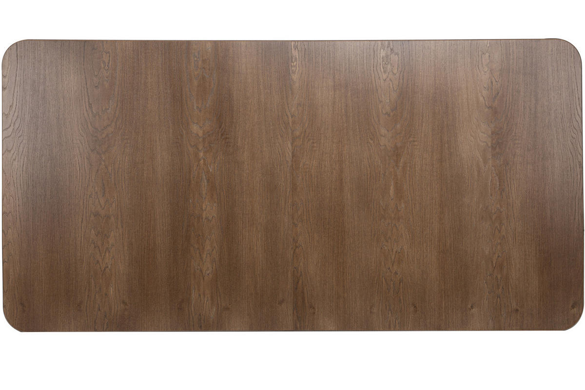 ESSTISCH COSPE ausziehbar bis 300cm, Eiche lefkas - Eichefarben, Holz (200/77/100cm) - KONSIMO®