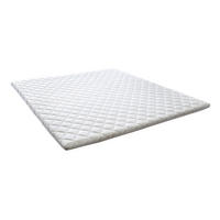 TOPPER GEL-SCHAUM SOLO Weiß - Weiß, Textil (200/200cm) - KAWOLA