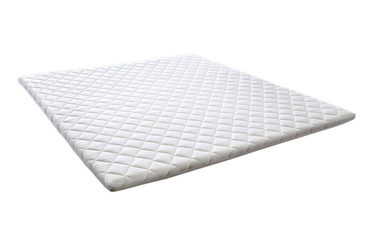 TOPPER GEL-SCHAUM SOLO Weiß - Weiß, Textil (200/200cm) - KAWOLA
