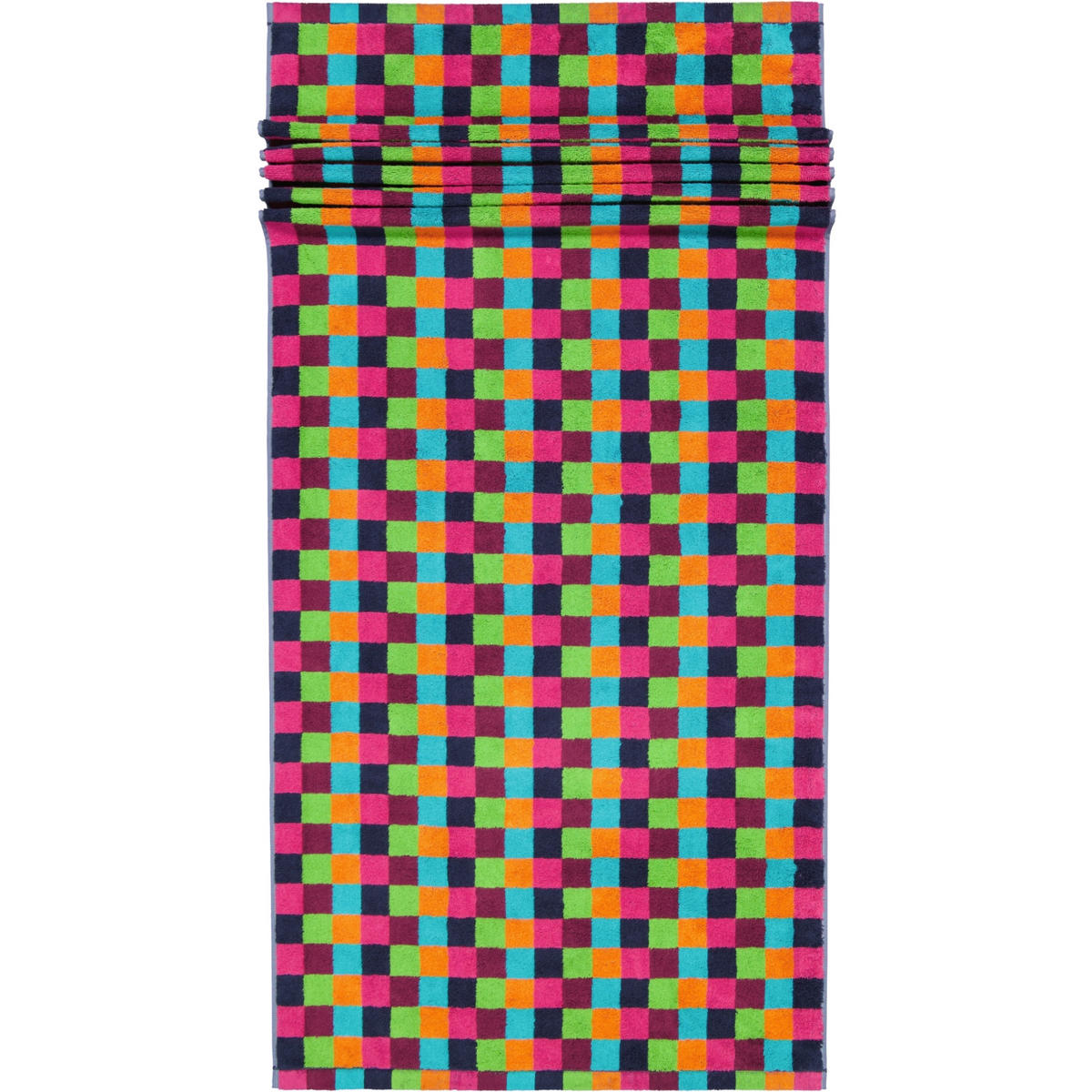 HANDTÜCHER LIFE STYLE KARO 7047 MULTICOLOR - 84 - Multicolor, Textil (70/180cm) - Cawoe