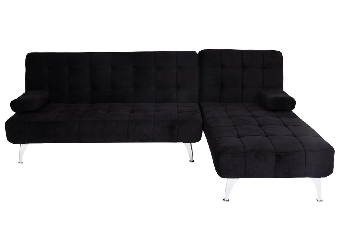 SCHLAFSOFA Schwarz - Schwarz, Textil (236/95cm) - MCW