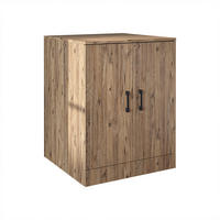 WASCHMASCHINENSCHRANK Atlantic II 70cm Breit, 90cm Hoch - Eichefarben, Holzwerkstoff (70/90/69cm)