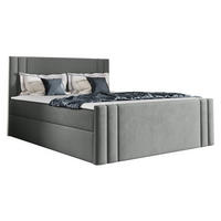 BOXBETT Carmen - Grau, Holz (160/200cm) - MIRJAN24